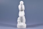 figurine, sitter, porcelain, Riga (Latvia), USSR, sculpture's work, molder - Martins Zaurs, the 50ie...