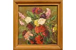 Artums Ansis (1908-1997), "Ziedi", 1993 g., audekls, eļļa, 32x31.5 cm...