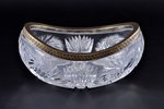 candy-bowl, silver, shallop, 84 standard, 21x12.5x10.5 cm, the beginning of the 20th cent., Riga, Ru...