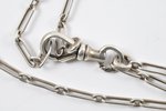 watchguard, contains two chains, Russia, the border of the 19th and the 20th centuries, silver, 84 s...