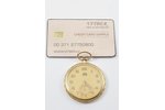 kabatas pulkstenis, "Geneva", Šveice, 20 gs. 30tie gadi, zelts, 18 K prove, 51,9 g, Ø 4.8 mm...