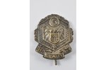 badge, Latvia existence 5-year anniversary, Latvia, 1923, 26.5x22.5 mm, 2.55 g...