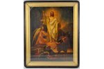 ikona, rāmis, "Kristus Augšāmcelšanās", dēlis, Krievijas impērija, 1885 g., 51x39 cm...