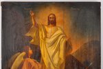 икона, киот, "Воскресение Христово", доска, Российская империя, 1885 г., 51x39 см...