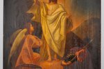ikona, rāmis, "Kristus Augšāmcelšanās", dēlis, Krievijas impērija, 1885 g., 51x39 cm...