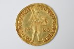 1 duсat, 1729, gold, Netherlands, 3.45 g, Ø 23-23.5 mm, XF...