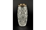 a vase, silver, 875 standard, silver stamping, h 15.7, Ø 3.6 cm, the 20ties of 20th cent., Latvia...