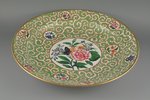 decorative plate, Butterfly, Imperial Porcelain Manufactory, Russia, the 1st half of the 19th cent.,...