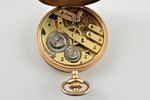 карманные часы, Германия, 20-е годы 20го века, золото, 585 проба, 28.65 (общий) г, ~10 (золото) г, Ø...