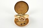 pocket watch, Germany, the 20ties of 20th cent., gold, 585 standart, 28.65 (total) g., ~10 (gold) g,...