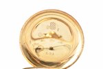 kabatas pulkstenis, Vācija, 20 gs. 20tie gadi, zelts, 585 prove, 28.65 (kopīgs) g. , ~10 (zelts) g,...