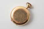 kabatas pulkstenis, Vācija, 20 gs. 20tie gadi, zelts, 585 prove, 28.65 (kopīgs) g. , ~10 (zelts) g,...