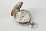 карманные часы, "Pallas", Германия, начало 20-го века, серебро, 84, 875 проба, Ø 34.8 мм, исправные...