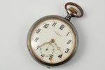 pocket watch, "Rob Waldman", Latvia, the 30ties of 20th cent., Ø 46.9 mm, serviceable...