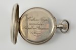 pocket watch, "Павелъ Буре (Pavel Buhre)", 1st prize "For an excellent shooting", to Andrey Aksyenov...