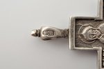 a cross, silver, 84 standard, 4.40 g., the item's dimensions 3.8 x 1.9 cm, the beginning of the 20th...