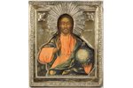 ikona, Visvarenais Jēzus Kristus, 84 prove, Krievijas impērija, 1817 g., 31 x 26.5 x 3 cm...