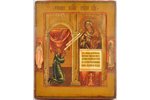 икона, Нечаянная Радость, Российская империя, 2-я половина 18-го века, 31.2 x 26.3 см...