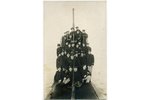 фотография, Царская Россия, подводный флот, подводная лодка "Аллигатор", 1915 г., 13,8x8,8, 14x9 см...