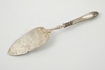 cake server, silver, methal, 875 standart, the 20ties of 20th cent., 95.30 g (item's weight), Latvia...