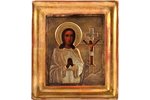 icon, Our Lady of Akhtyr, with icon case, board, silver, Russia, the beginning of the 20th cent., 11...