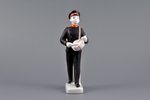 figurine, Suvorovets, porcelain, USSR, LFZ - Lomonosov porcelain factory, molder - S.B. Velihova, th...