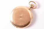 карманные часы, "Omega", Швейцария, рубеж 19-го и 20-го веков, золото, 56 проба, 139.90 г (вес издел...