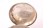 kabatas pulkstenis, "Georges Favre Jaсot", Šveice, 19. gs., sudrabs, 84 prove, 33.30 g., 35 mm, uzve...