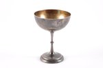wine glass, silver, 84 standard, 128.95 g, h 11.1, Ø 8.2 cm, 1895, St. Petersburg, Russia...