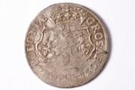 6 groši, Jans III Sobeskis, sudrabs, Polija, 3.35 g, Ø 24.5 mm, F...