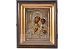 icon, the Iveron Mother of God (in an icon case), board, silver, painting, 84 standart, Russia, the...