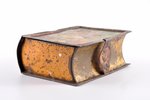 box, "Travel Soap", "Top-quality Perfumery", metal, Russia, the beginning of the 20th cent., 8.9 x 6...