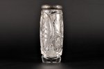 a vase, silver, 875 standart, the 20ties of 20th cent., (item's weight) 524.15 g, Latvia, h 16 cm...