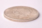 1 dolārs, 1923 g., sudrabs, ASV, 26.7 g, Ø 38.1 mm, XF...