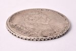 1 рубль, 1732 г., серебро, Российская империя, 25.3 г, Ø 40.6 - 41.8 мм, VF...