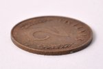 2 santims, 1937, bronze, Latvia, 1.75 g, Ø 19 mm, XF...