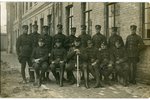 photography, Latvian Army, Sapper regiment barracks, 20-30ties of 20th cent., 14x9 cm...