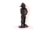 sculpture, "The farmer on the way home from work", cast iron, 53 cm, weight 11 450 g., USSR, Kasli,...
