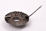 a brooch, sakta, silver, 875 standard, 4.0 g., the item's dimensions Ø = 2.97 cm, 1957, Tallinn Art...