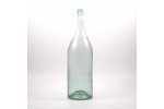 бутылка, 1⁄4 ведра, Российская империя, начало 20-го века, h = 44.5 см, Ø = 12.6 см, на фото книга с...