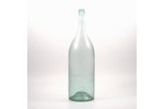 бутылка, 1⁄4 ведра, Российская империя, начало 20-го века, h = 44.5 см, Ø = 12.6 см, на фото книга с...