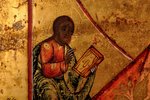 ikona, Svētais Nikolajs Brīnumdarītājs, dēlis, gleznojums, vizuļzelts, Krievijas impērija, 19. gs.,...