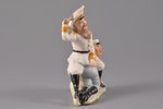 figurine, As Russian Cossack Japanese punished, bisque, Russia, the beginning of the 20th cent., 7 c...