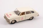 car model, Moskvitch IZH-1500-Hatchback Nr. A12, "Olympic games 1980 in Moscow", metal, USSR, 1979-1...