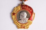 Ļeņina ordenis, Nr.281920, PSRS, 20.gs. 60-70ie gadi, 44.9 x 38.6 mm...