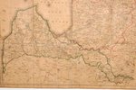 karte, General Karte Der Russischen Ost-See-Provinzen Liv-Ehst und Kurland, Franca Klīge izdevums, 2...