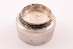 saltcellar, silver, 84 standard, 19.6 g, Ø = 3.5 cm, 1896-1907, Moscow, Russia...