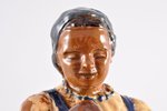 statuete, Māte ar bērniem, keramika, Rīga (Latvija), PSRS, autordarbs, modeļa autors - Maksimčenko N...