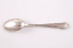 set of 12 coffee spoons, silver, 830 standart, 1932-1933, 99.75 g, C. G. Hallberg, Sweden, 9.9 cm...