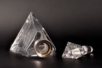 графин, серебро, 800 проба, начало 20-го века, Германия, h (без пробки) 16.2 см...